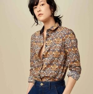 Sessùn Liberty shirt Strawberry thief